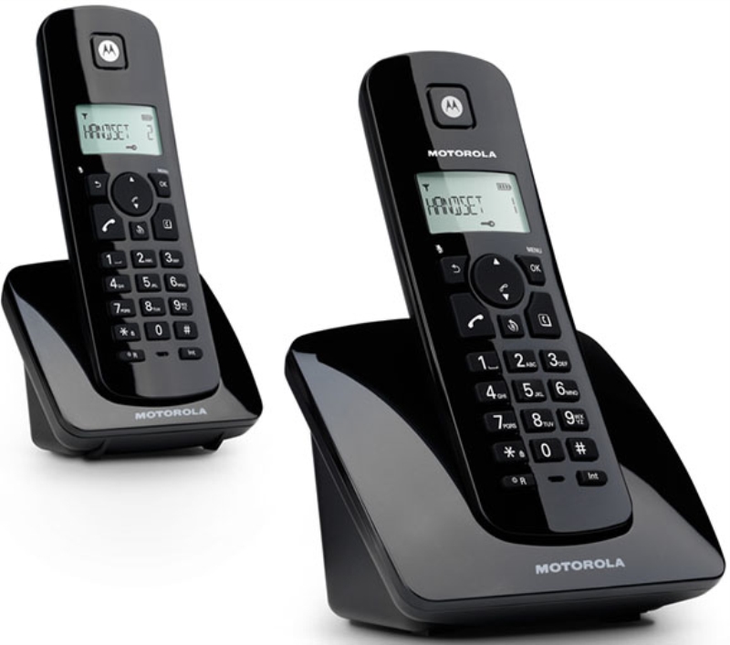 MOTOROLA Telefono fisso Cordless Motorola C402E nero